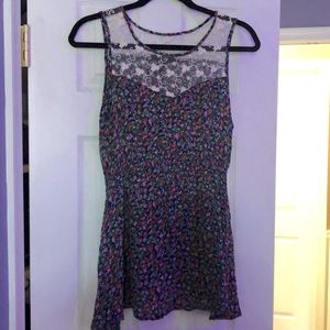 Forever 21 floral shirt